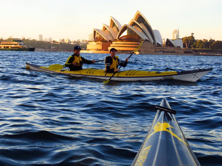 Sunrise Kayak Tour on Sydney Harbour
