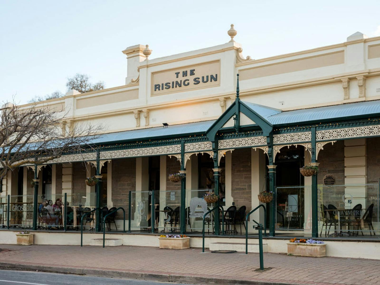 The Rising Sun front verandah