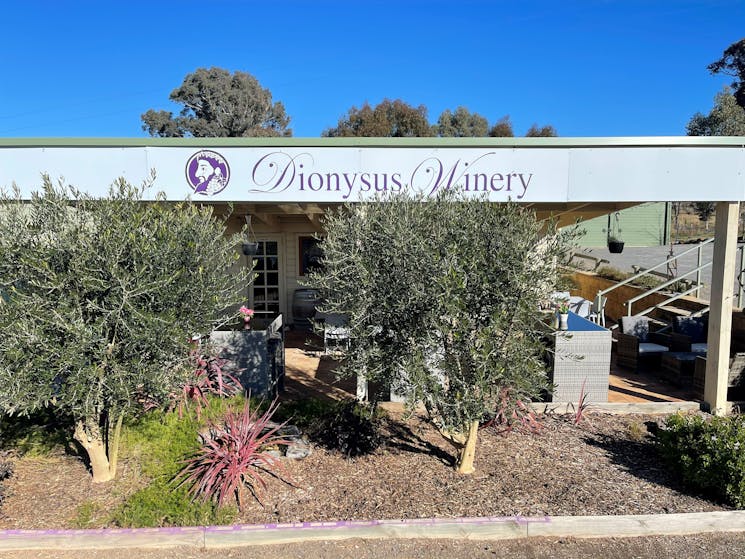 Photo of Dionysus winery outdoor area