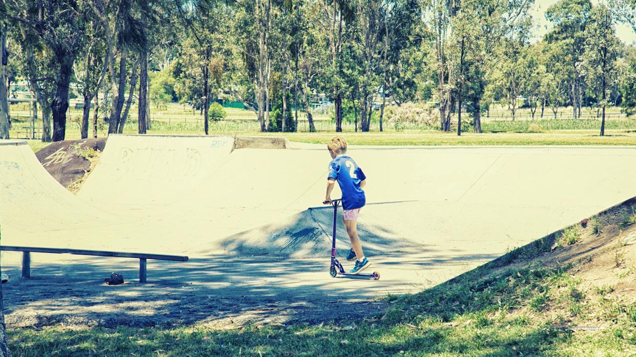 Skate ramps at Pioneer Park, Nanango