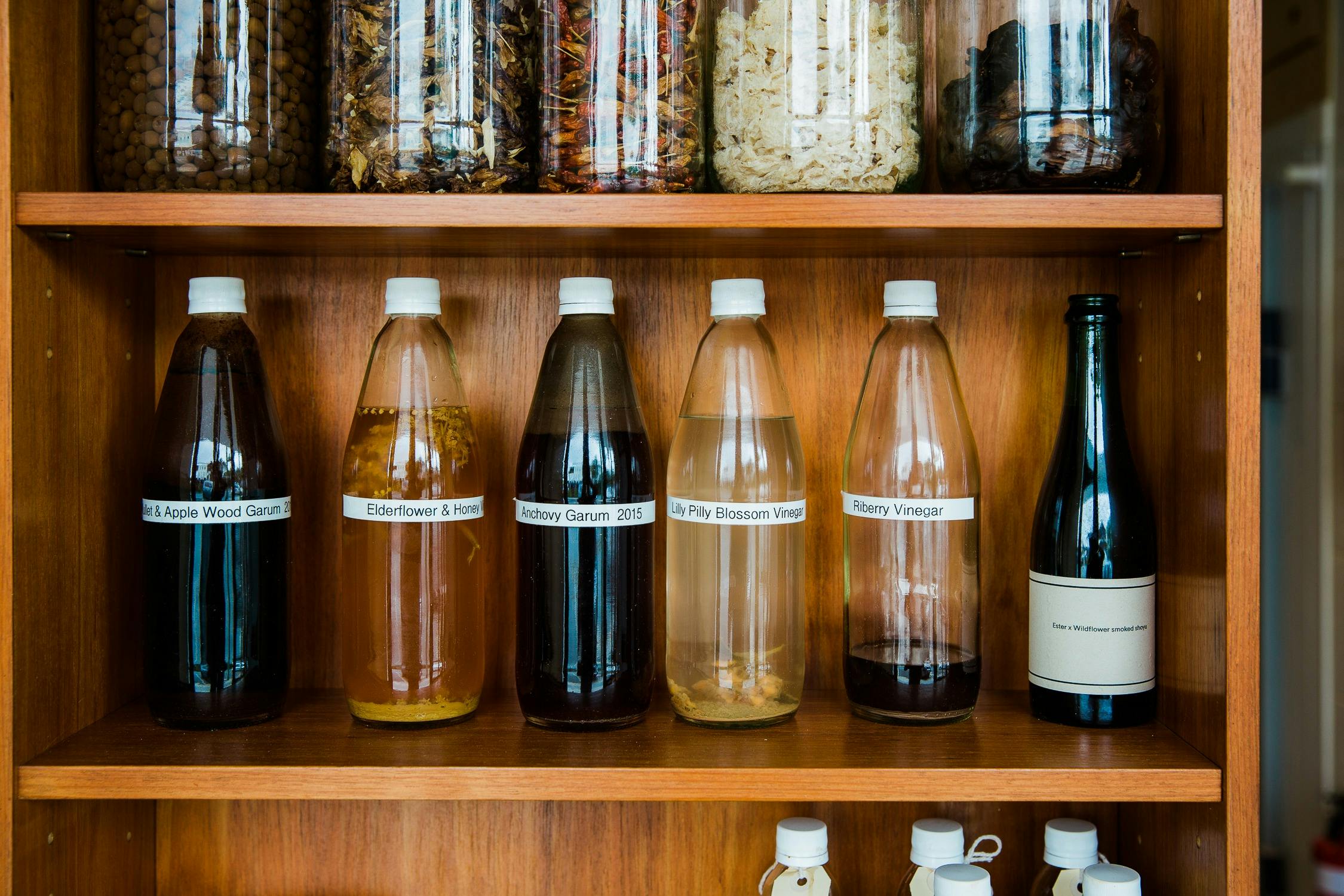 Unique preserves in creative menus at  Pipit