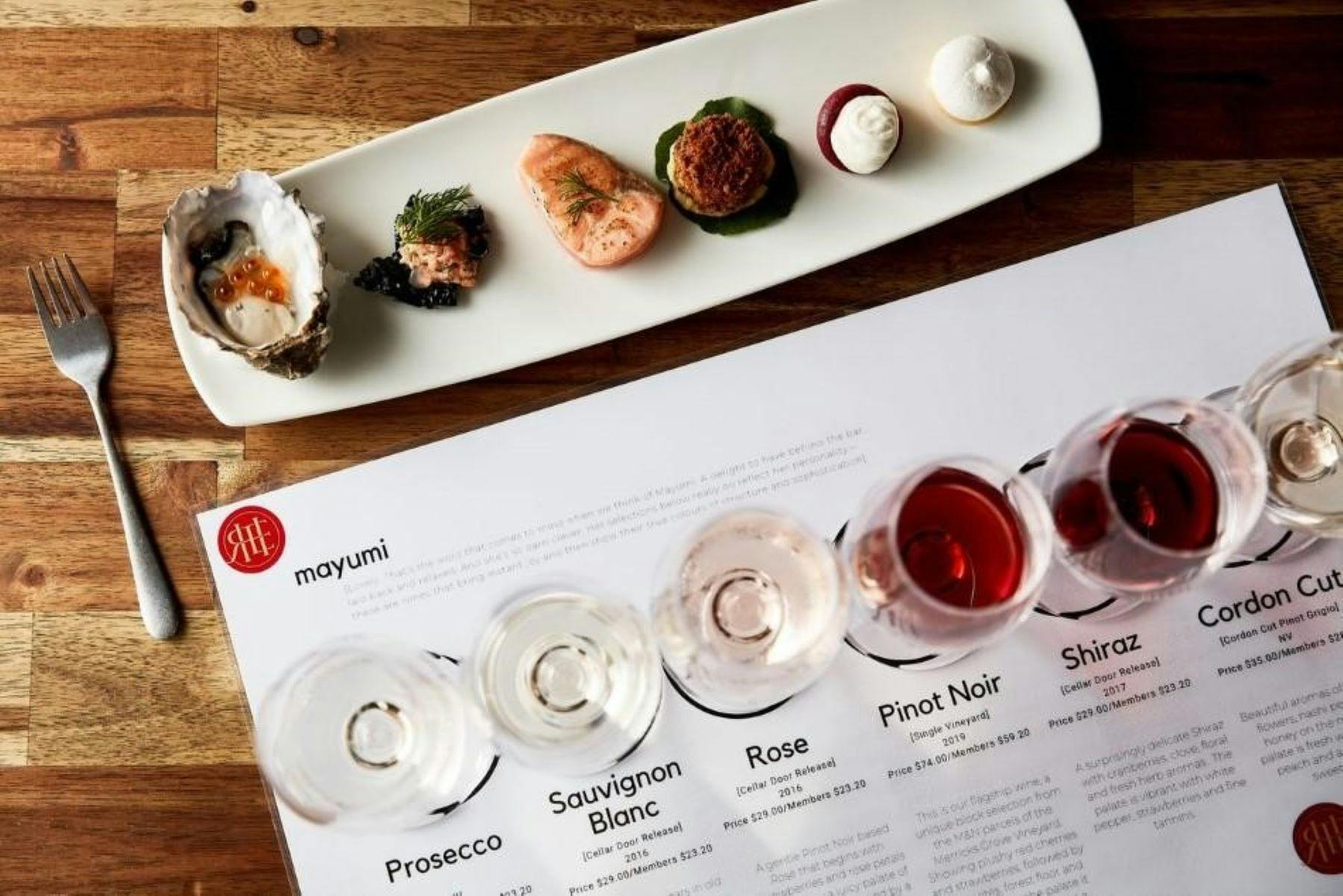 Food and wine tasting