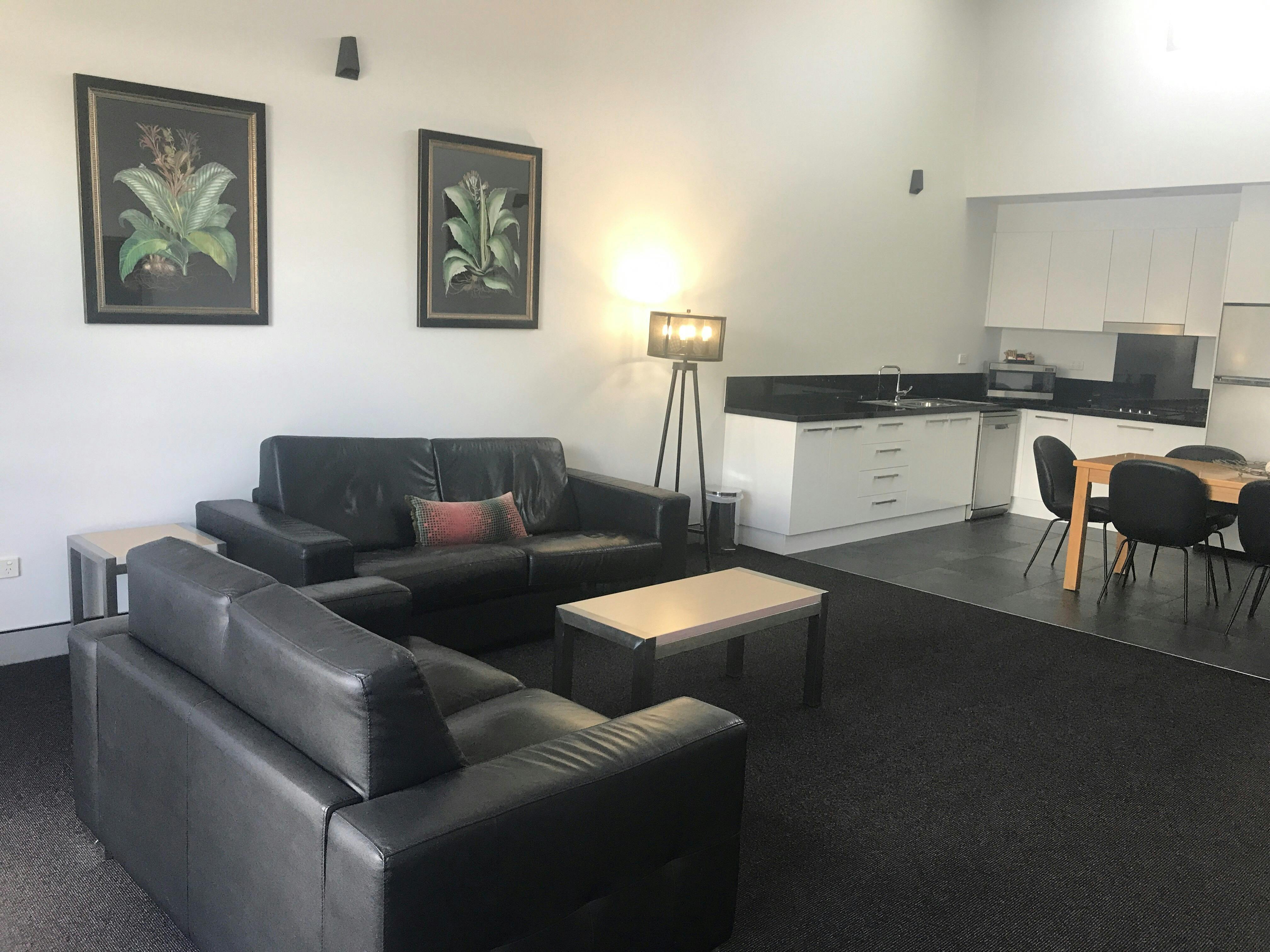 This apartment is able to be a 1,2,3 or 4 bedroom apartment call us at reception for more info