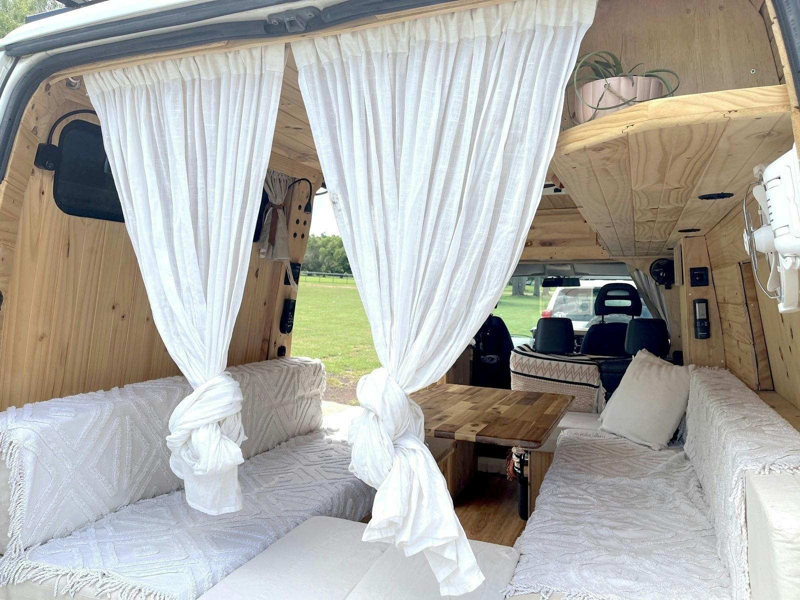 Campervan for hire in Darwin