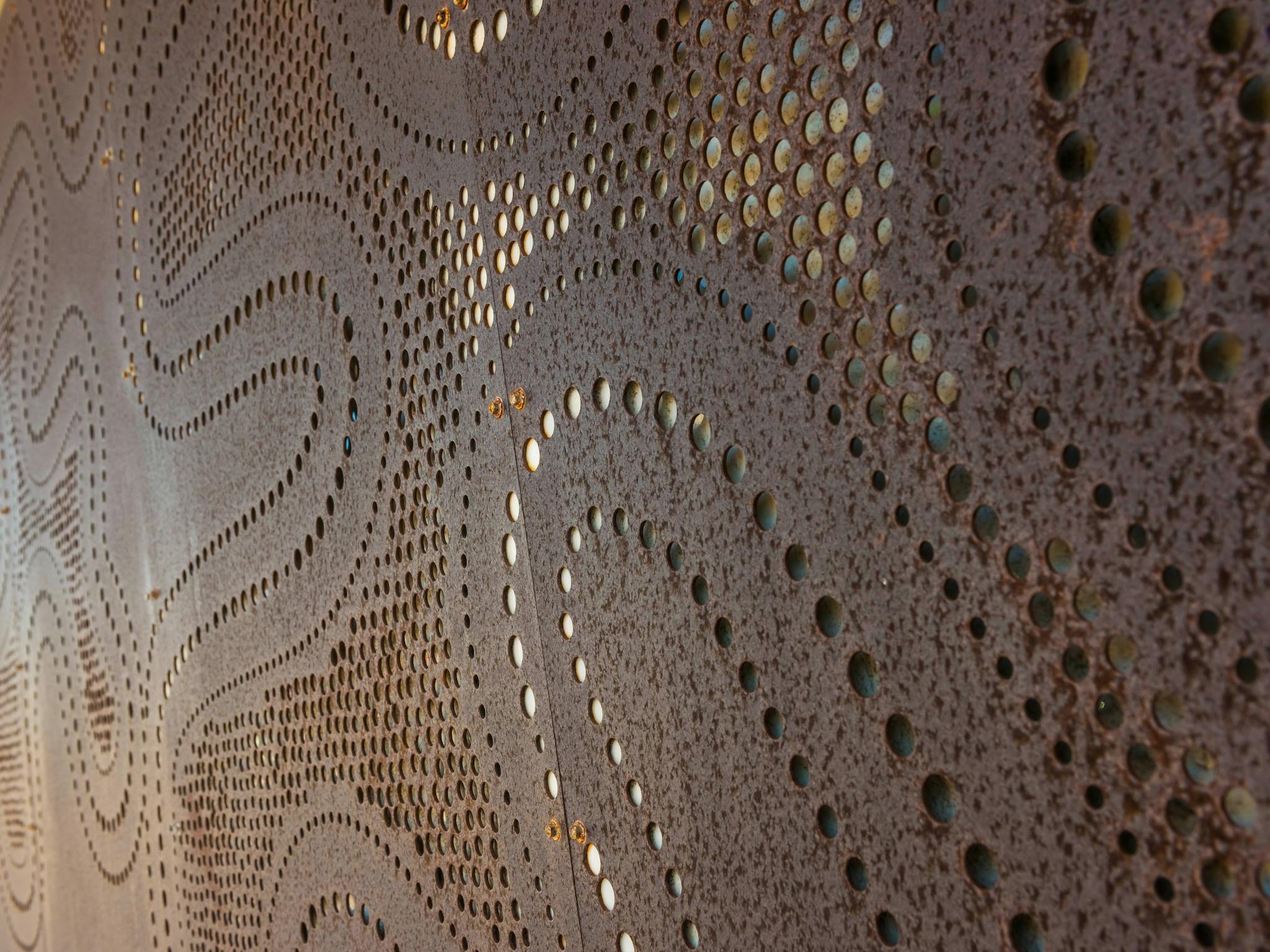 corten steel art