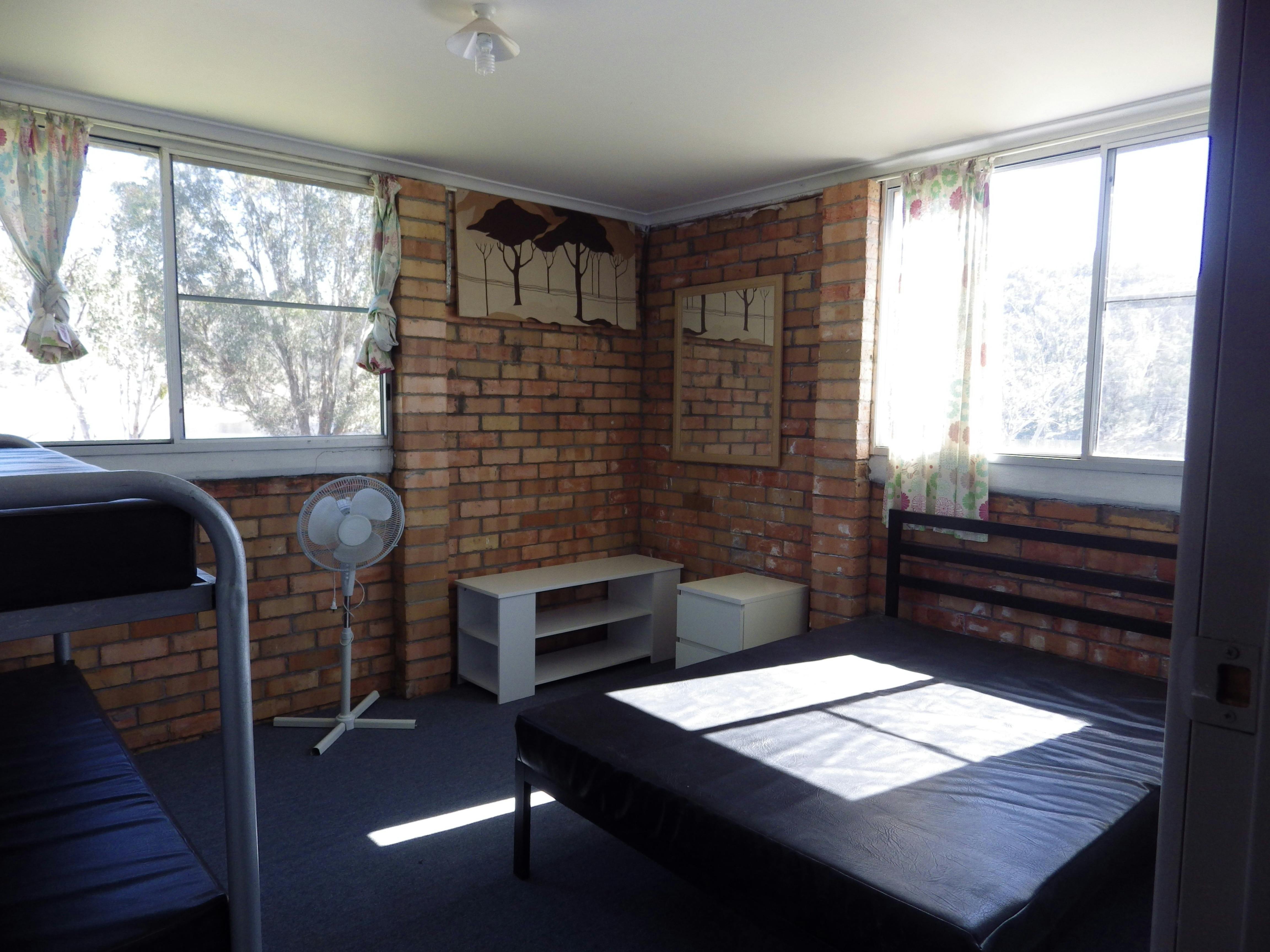 Bedroom With Dam Views