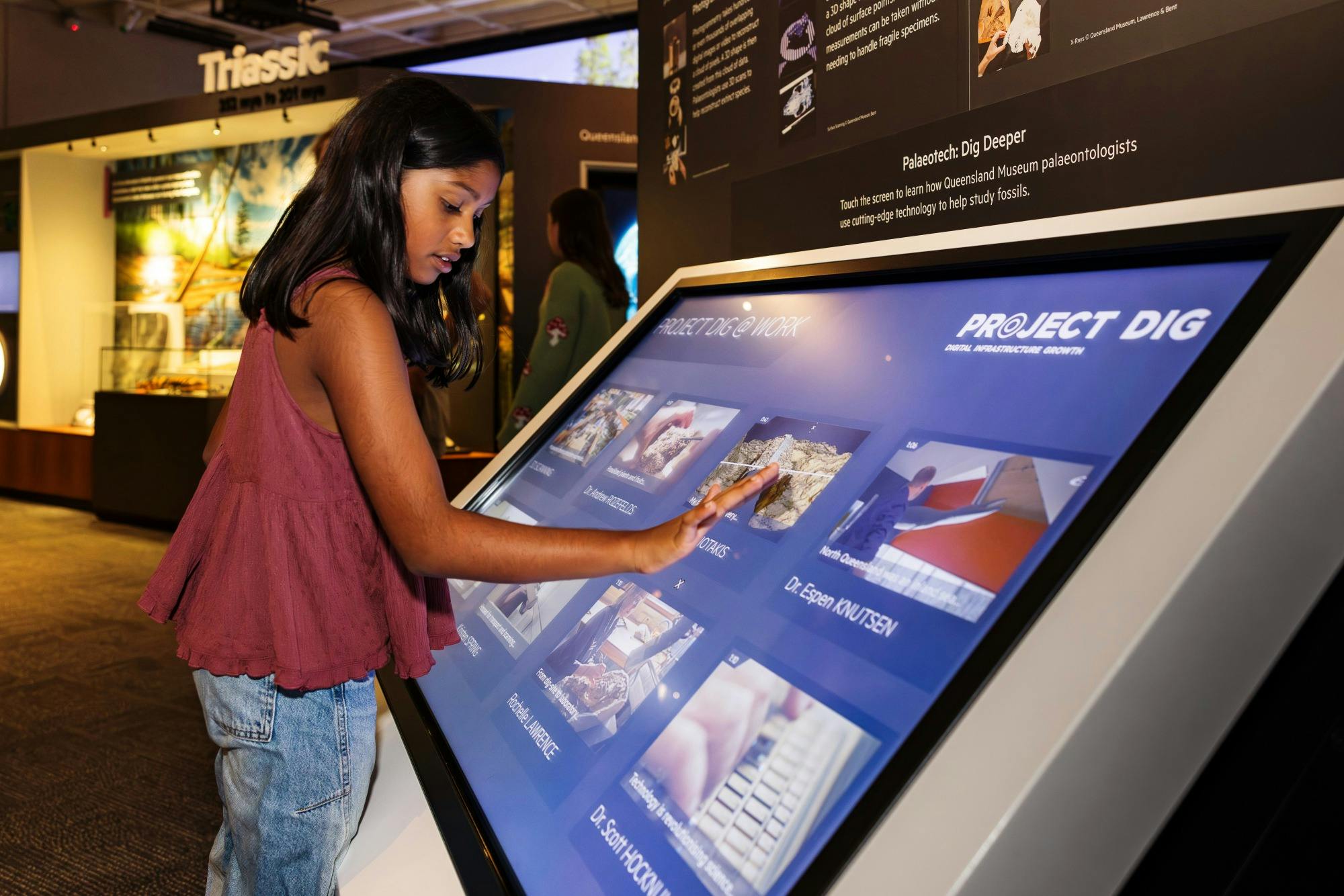 Explore Queensland's dinosaur history at the museum