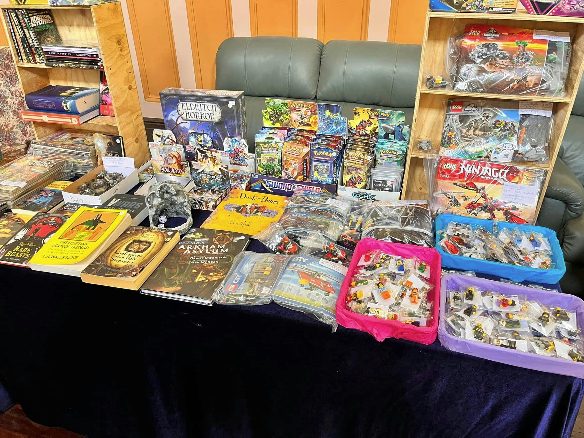 Stall in trading area