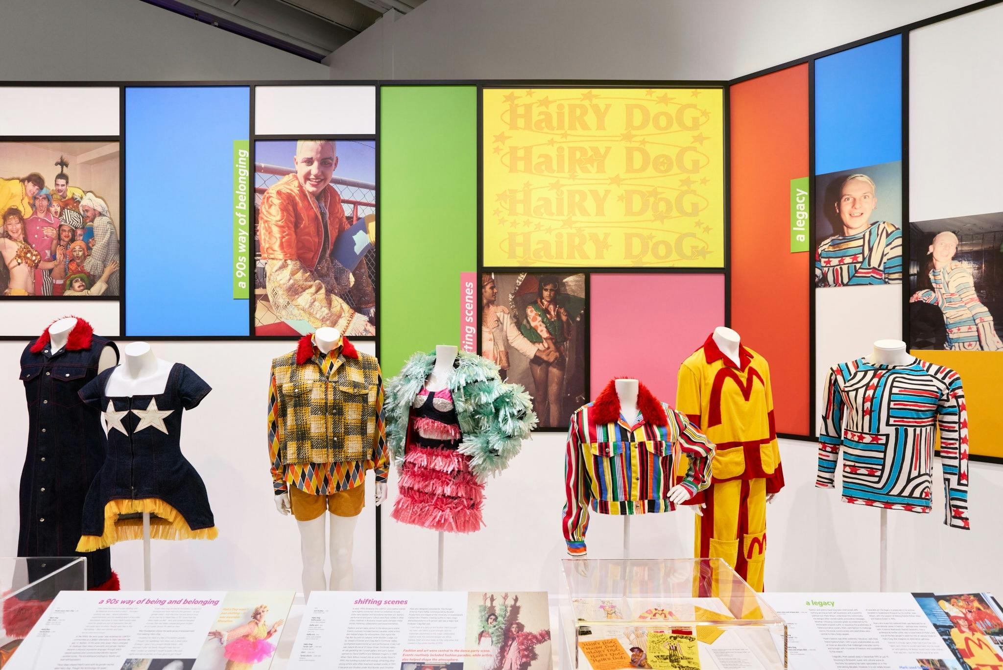 Designs from Mark Wilson's Hairy Dog fashion label