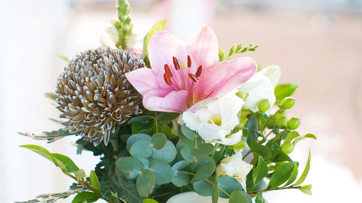 proposal bouquet of flowers in pink green and white proposal bouquet of flowers in pink green and white