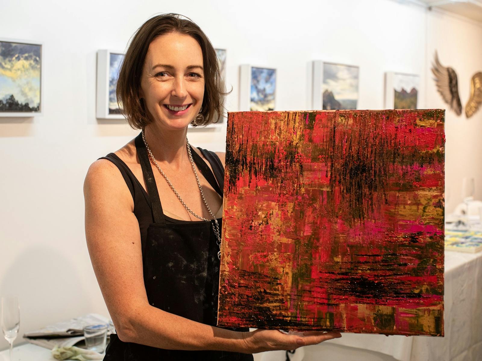 Image for Paint and Sip Art Workshop - Explore Abstract Painting