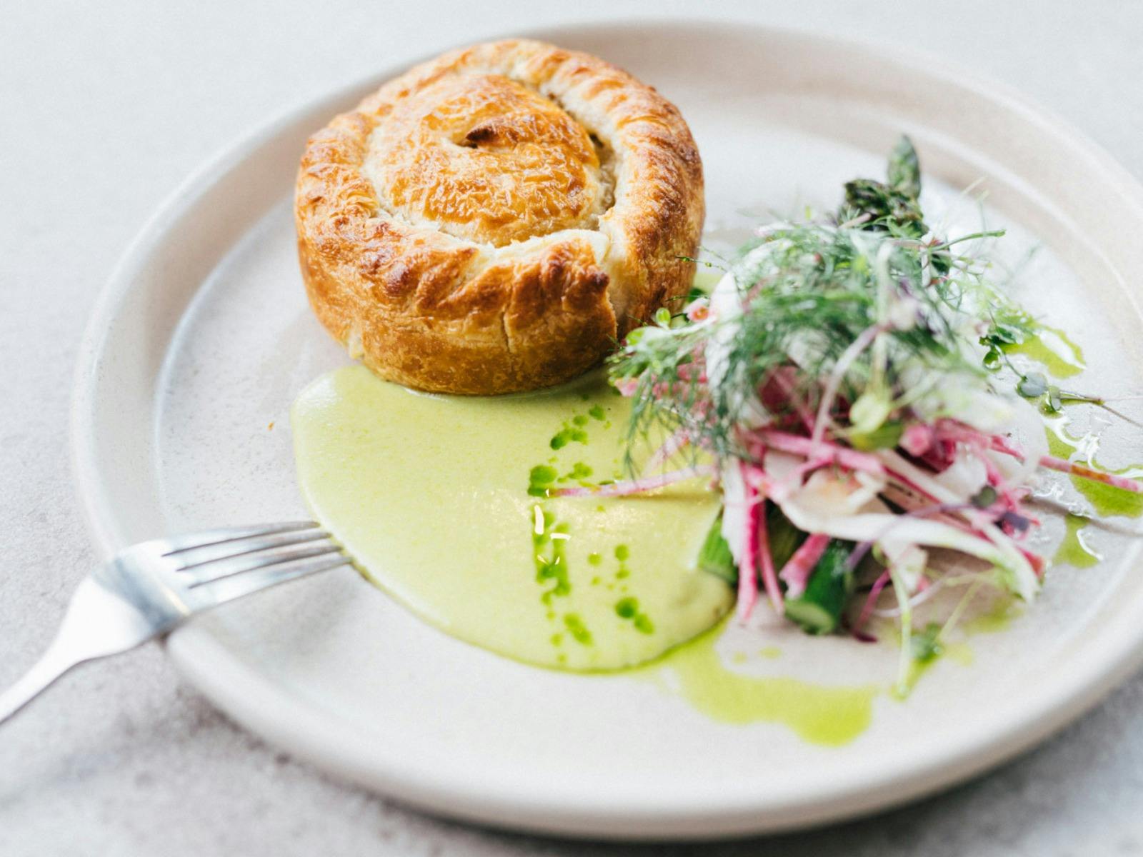 Handmade Butter-Puff Pastry Pie