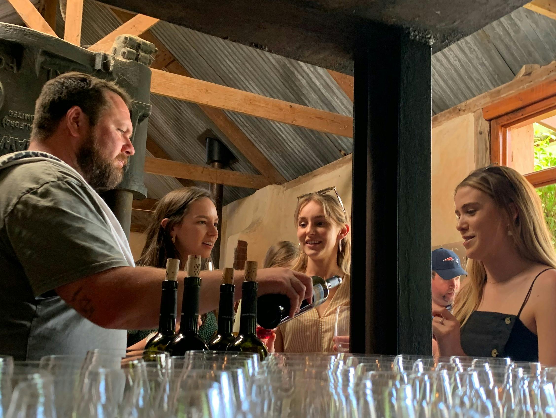 Private wine tasting experiences