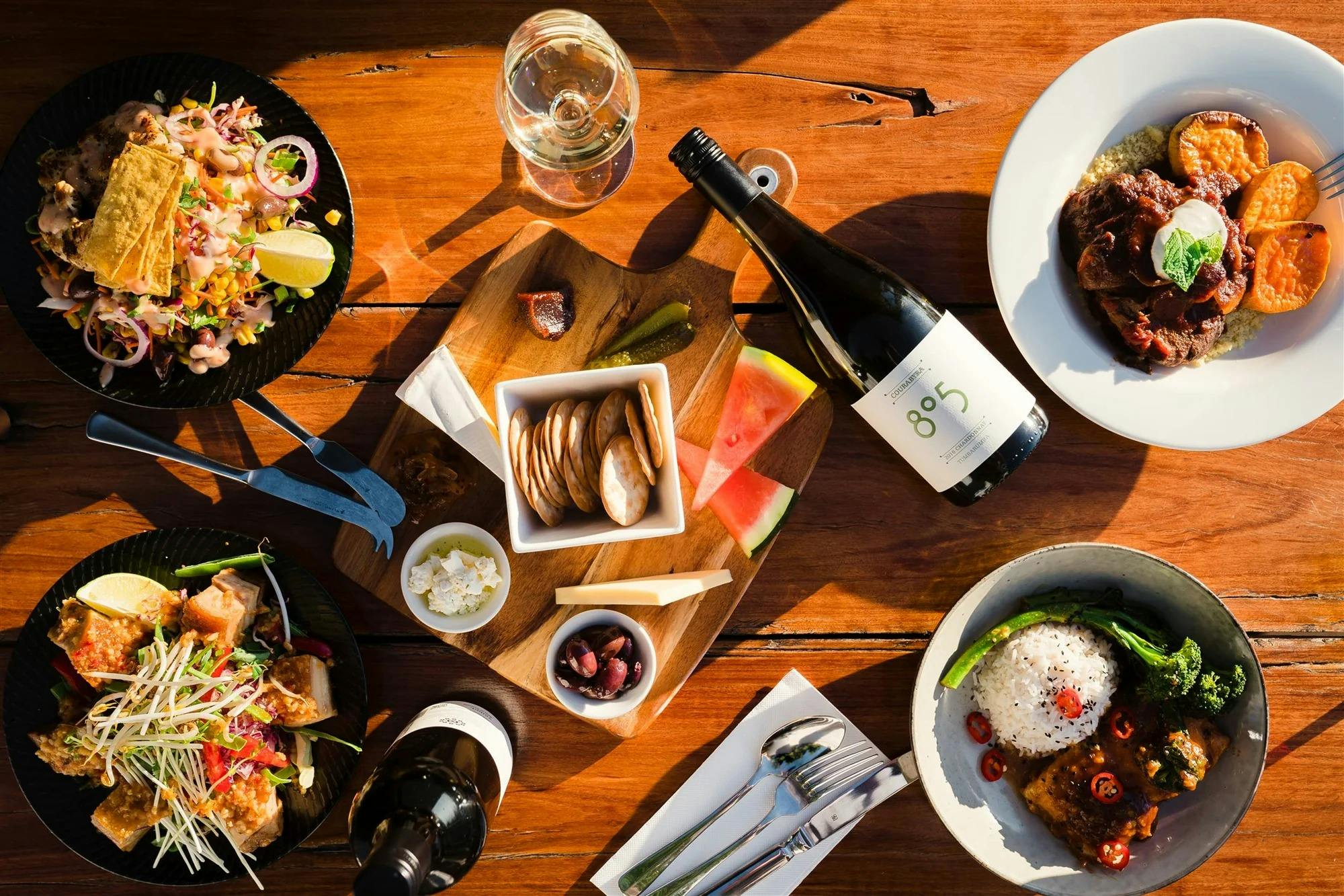 Restaurant food