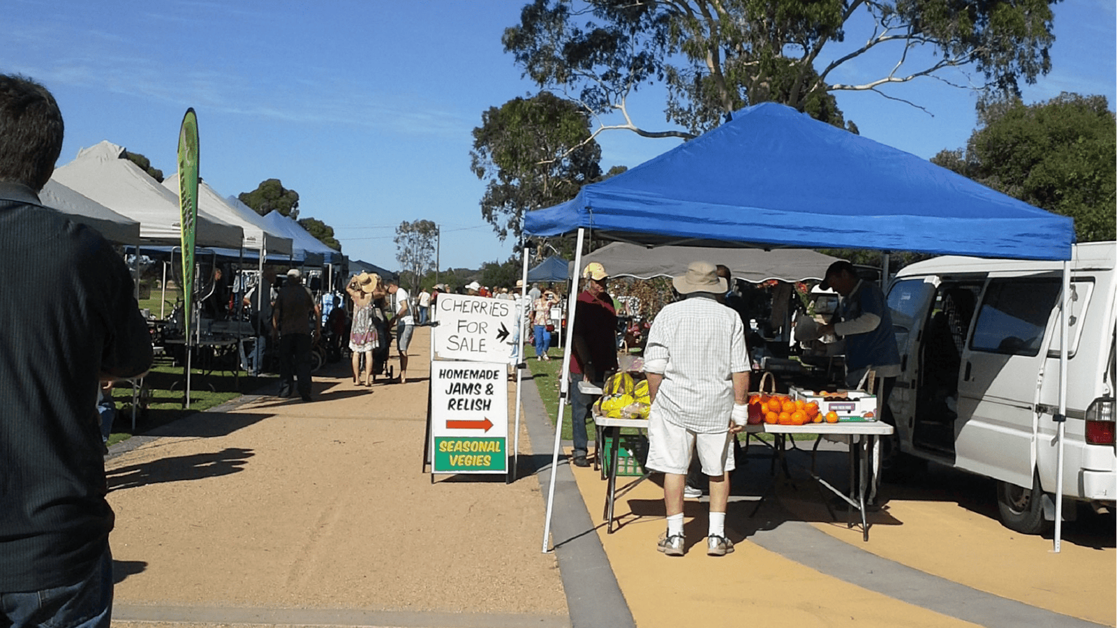 Cobram Lions Club Log Cabin Community Market
