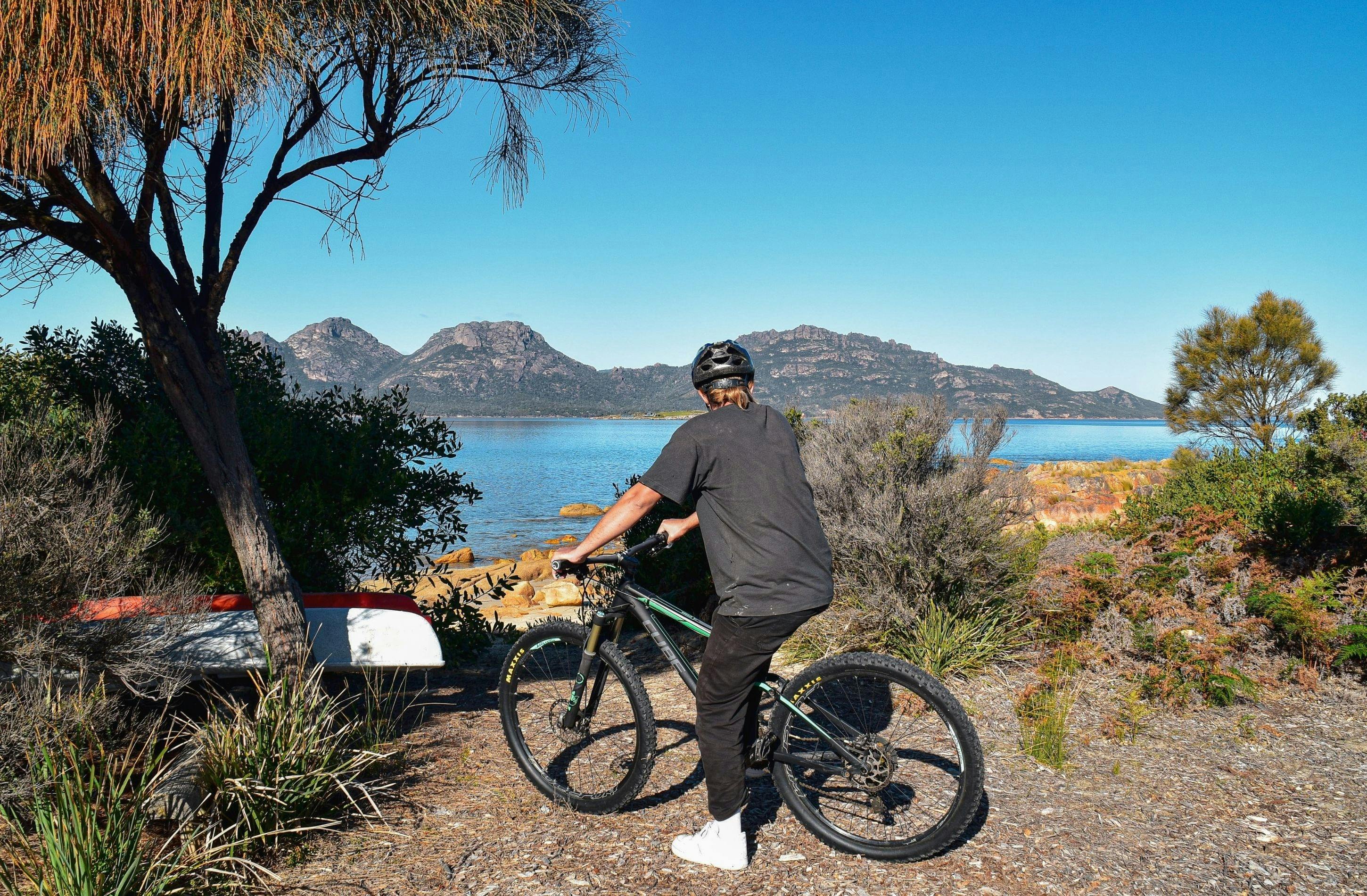 Free bikes for guests at Edge of the Bay