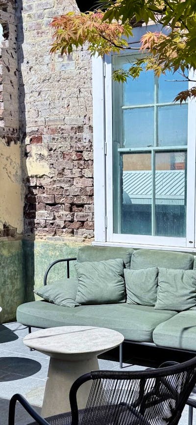 The Atrium and Terrace Courtyard is the perfect venue to enjoy the sunday afternoon in