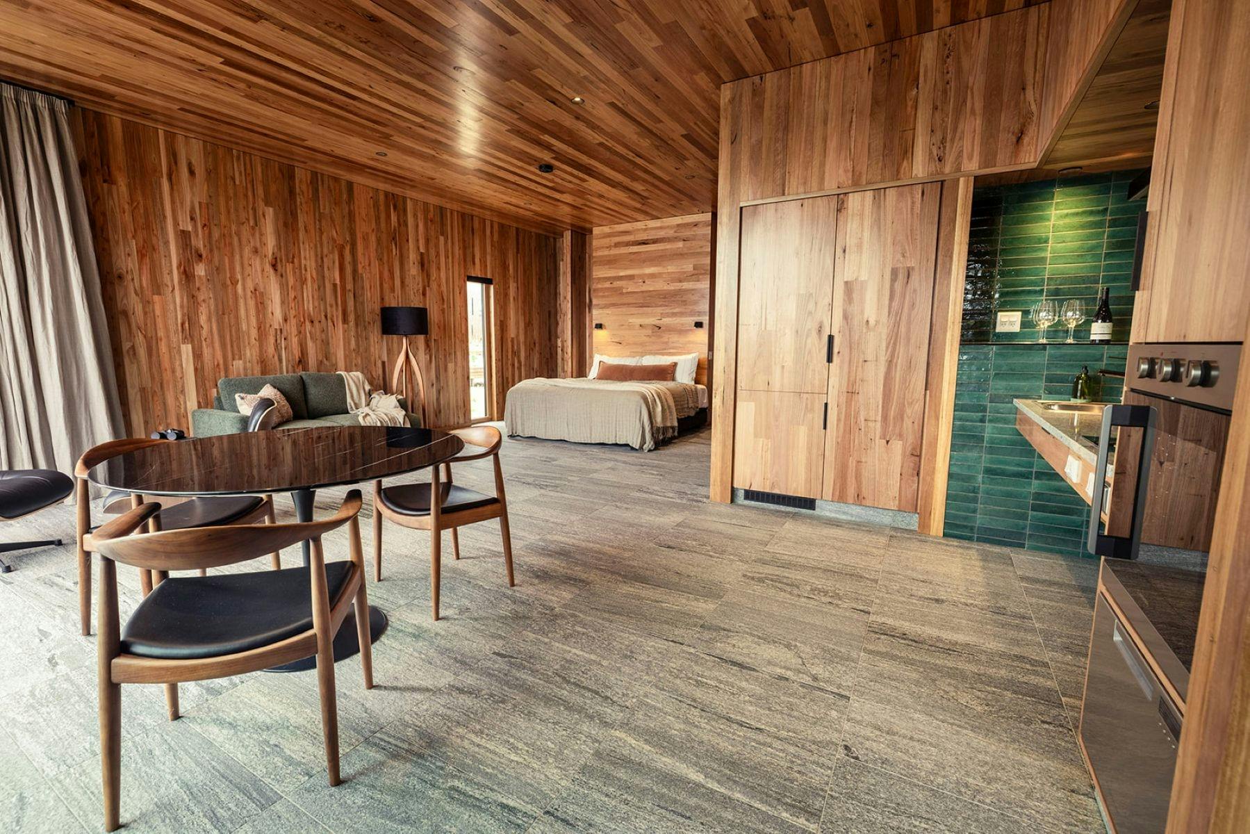 Open Living and dining area