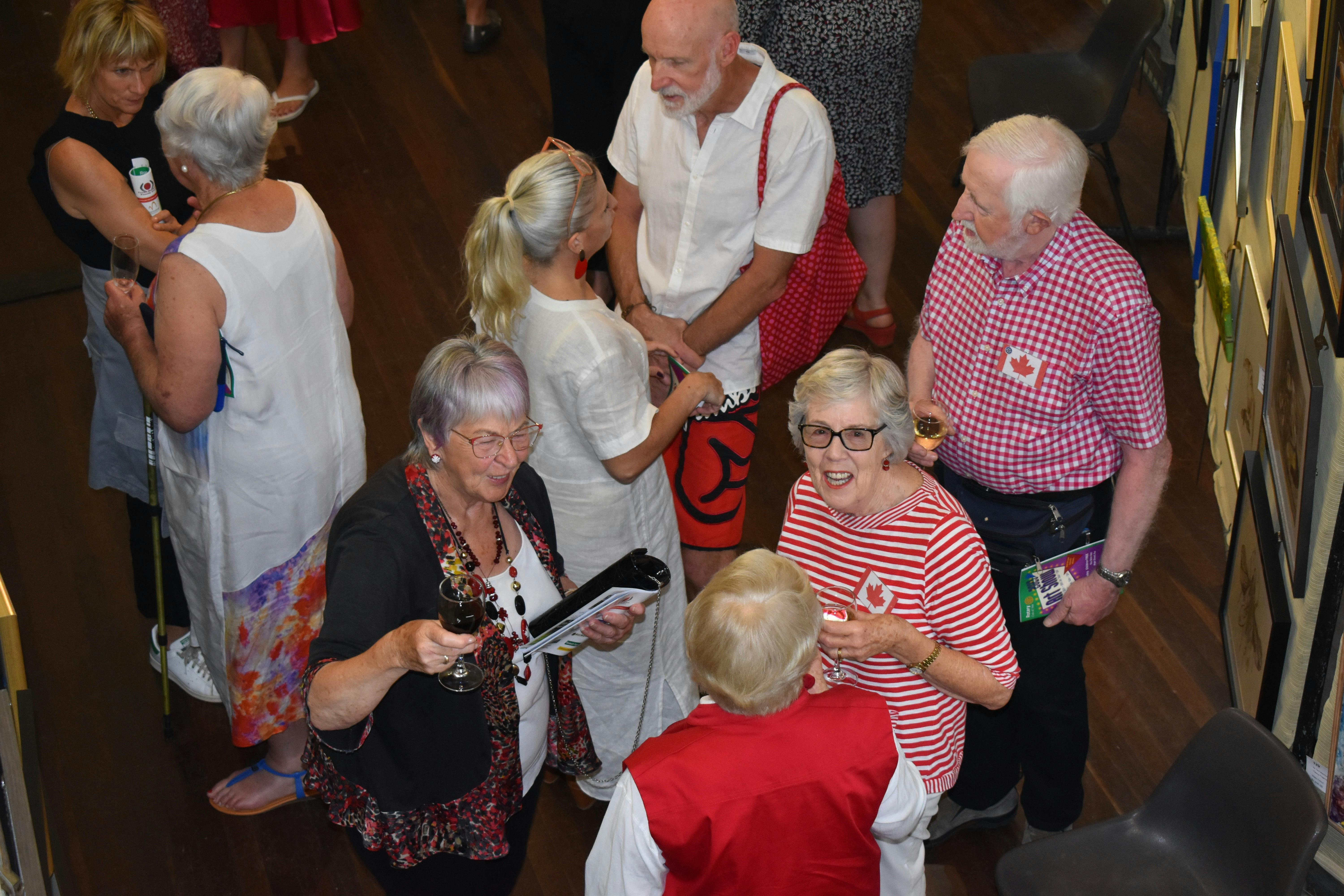 Fun on opening night