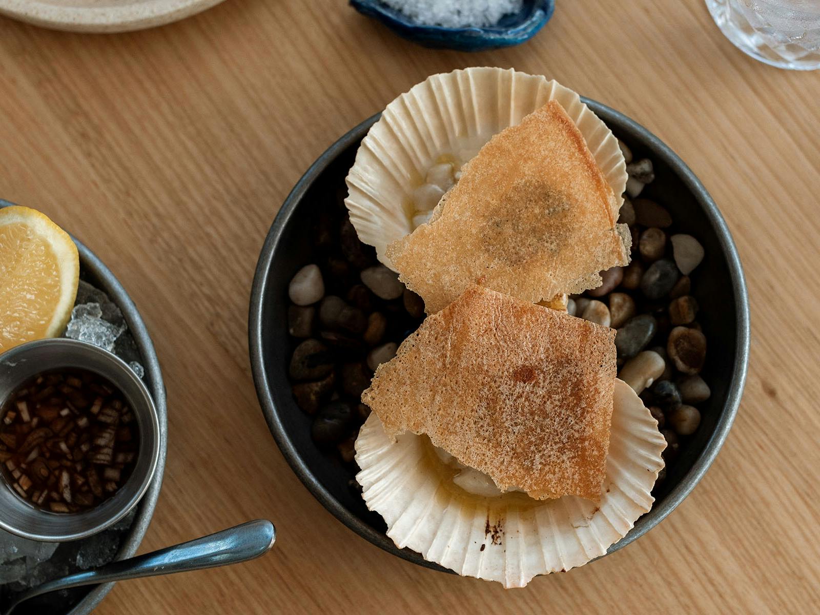 filo scallop