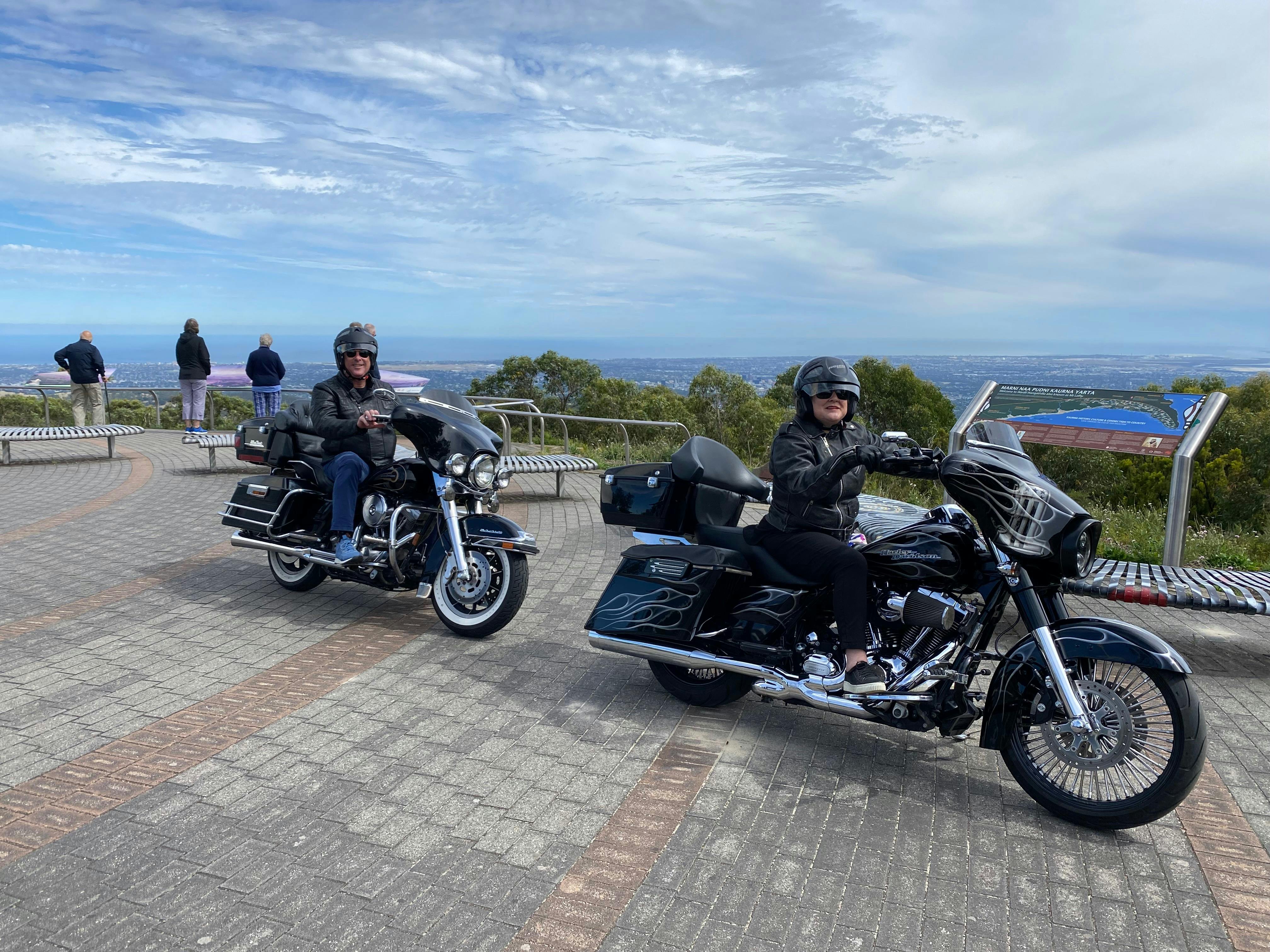 Cruise with  McLaren Vale Motorcycle Tours, part of Adelaide Wine Tours.