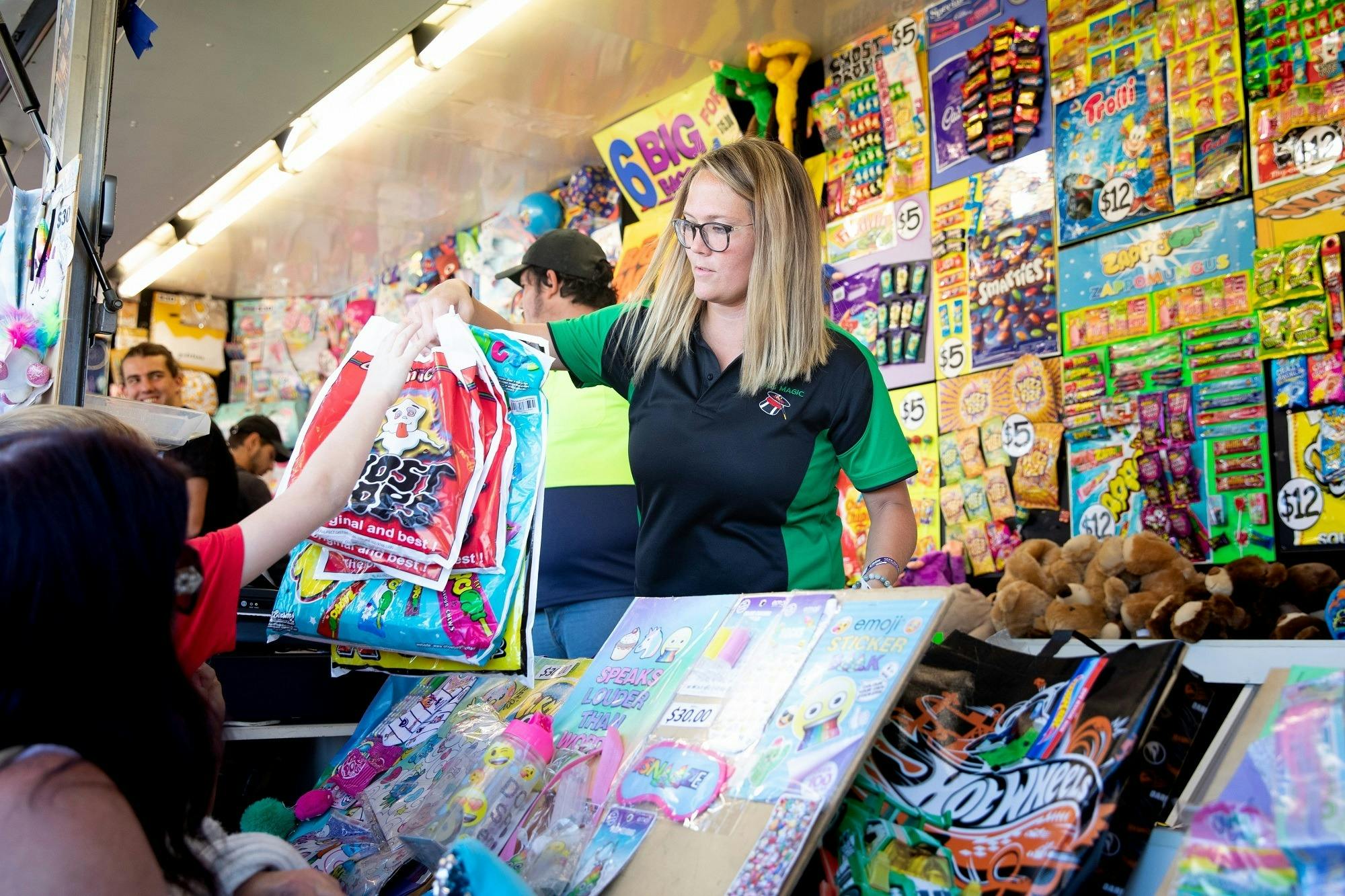 Show bags at Caboolture Family Fun Day