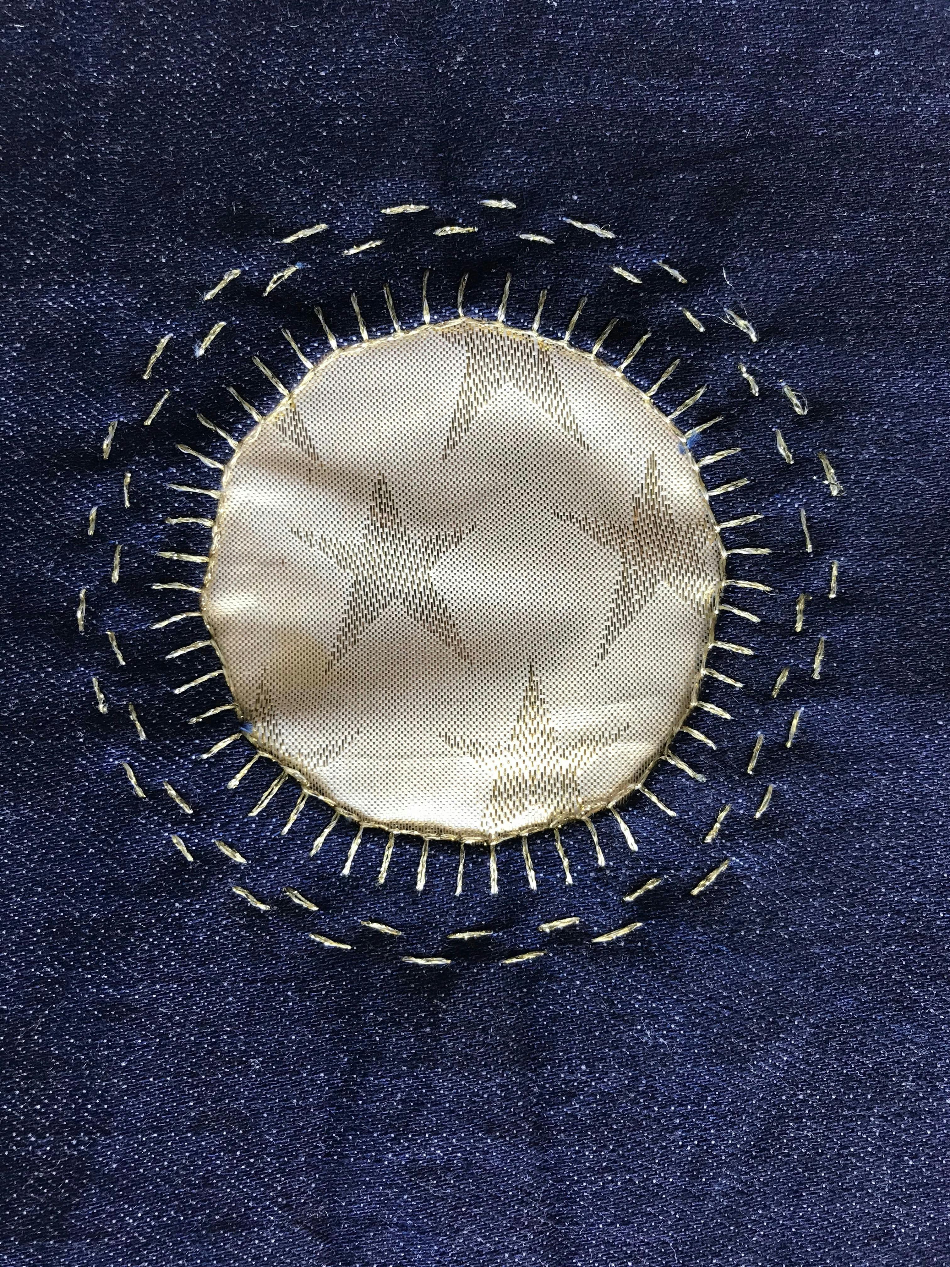 Fabric Mending and Embellishing Class with Sparkle