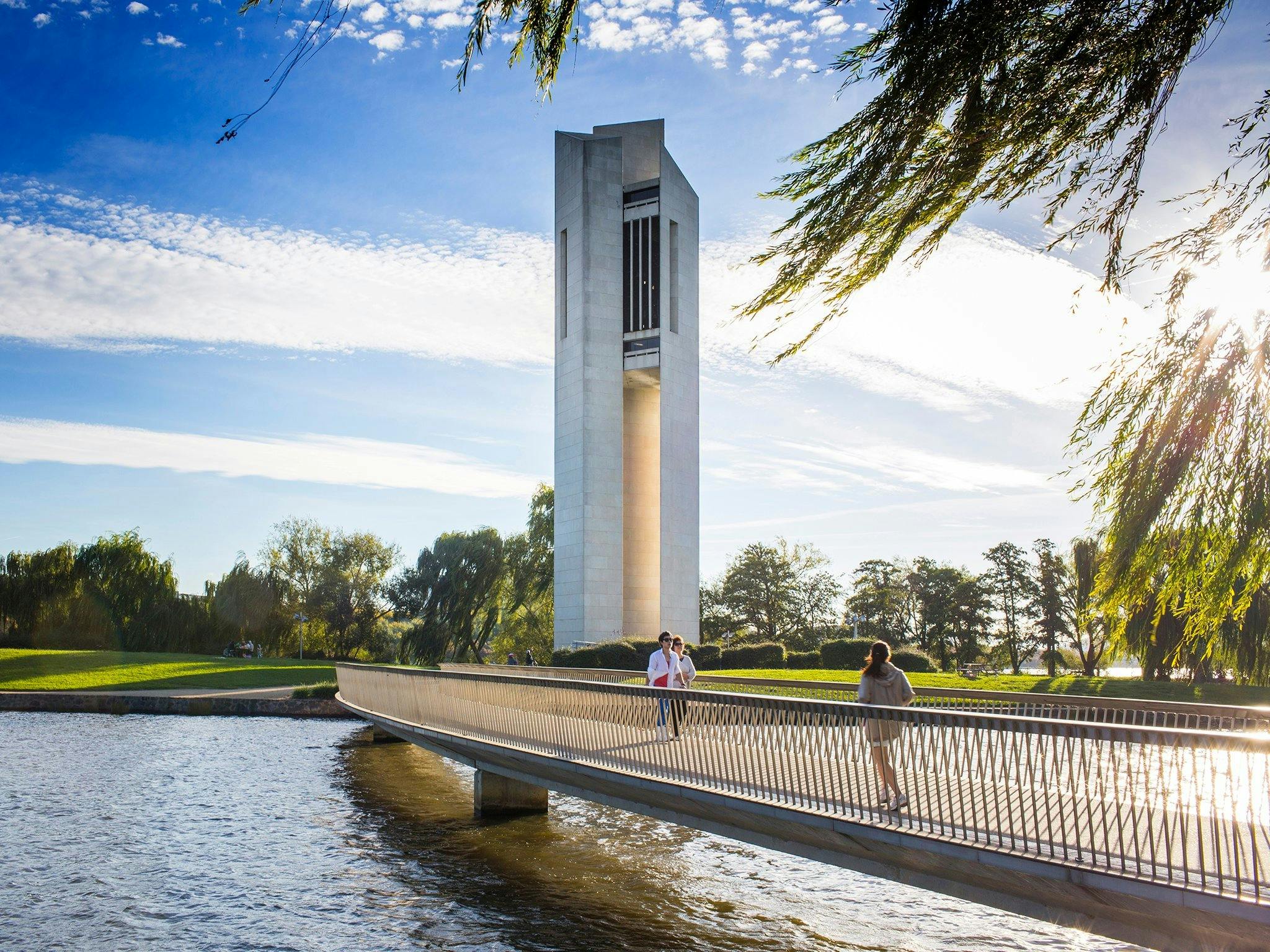 The National Carillon on an autumn day