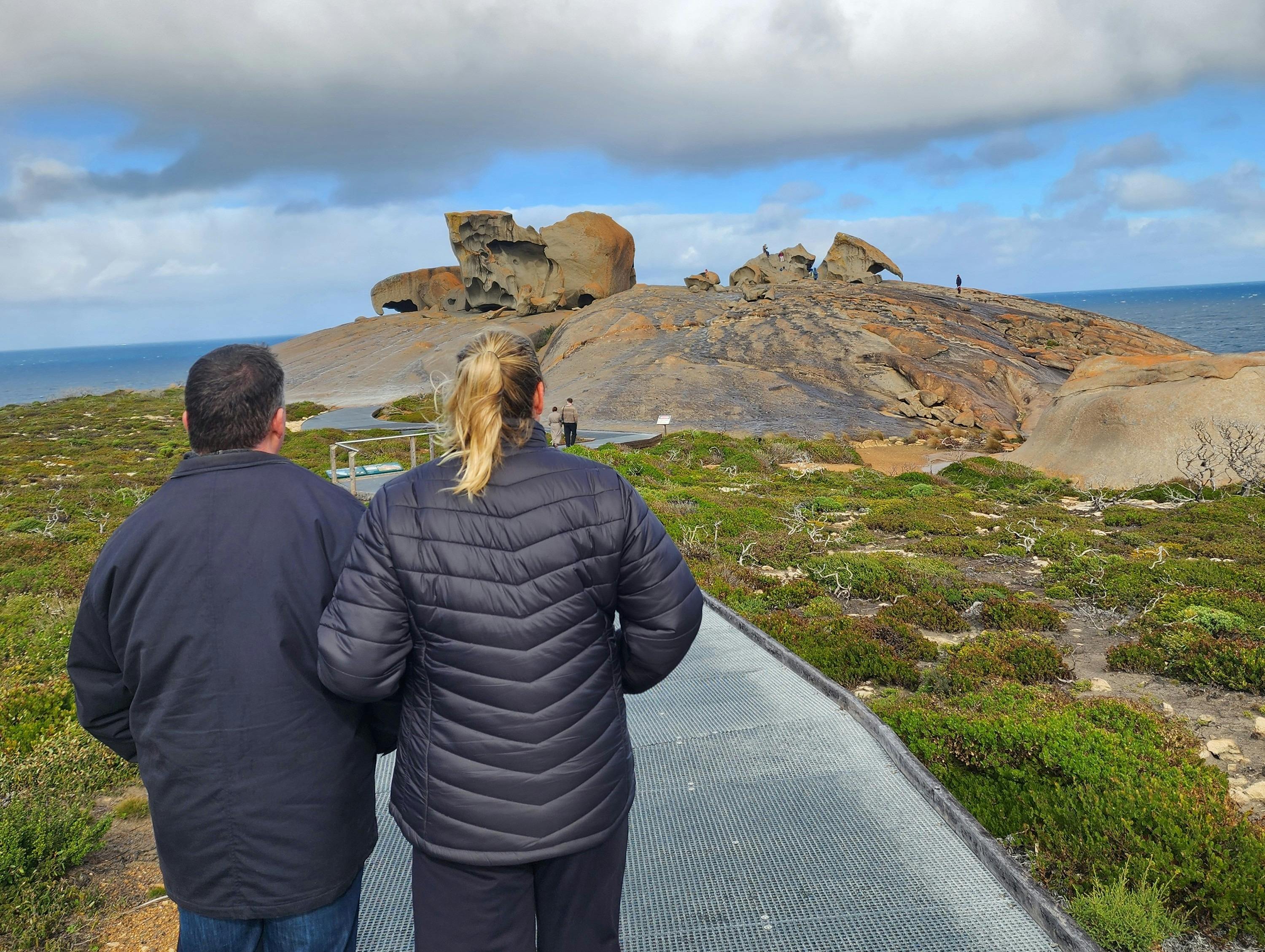 Boardwalk to Remarkable Rocks, Flinders Chase National Park, Kangaroo Island