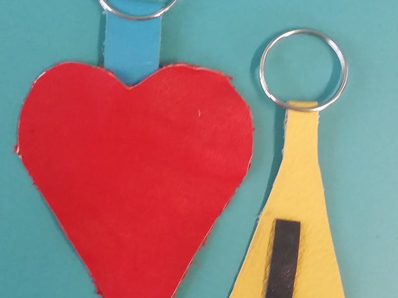 Image for Father's Day Leather Craft for Kids (8-14 Yrs)