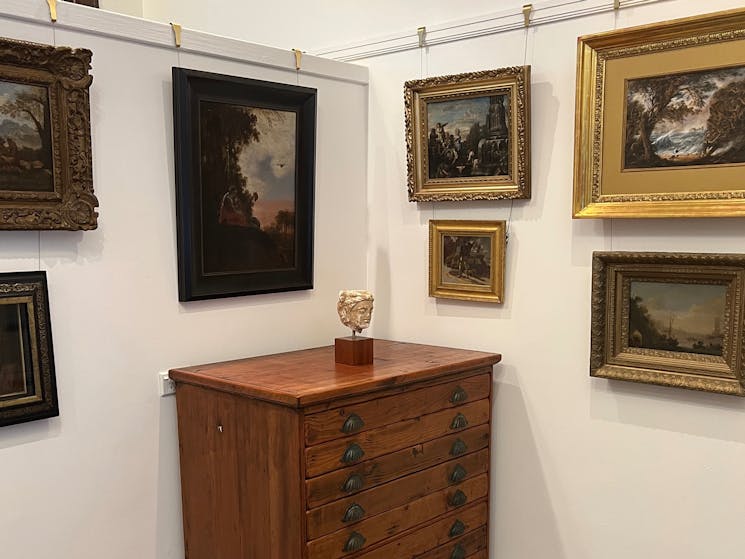 Section of main picture hanging gallery
