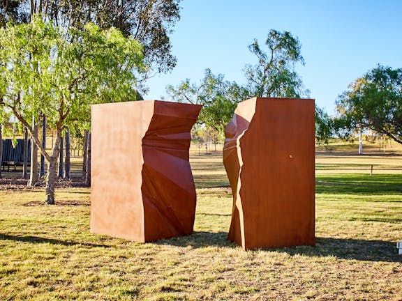 Sculpture Walk at WSU Campbelltown Campus