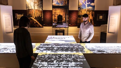 Voices Gallery at the National Archives of Australia