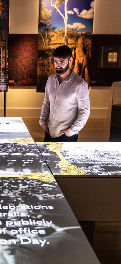 Voices Gallery at the National Archives of Australia