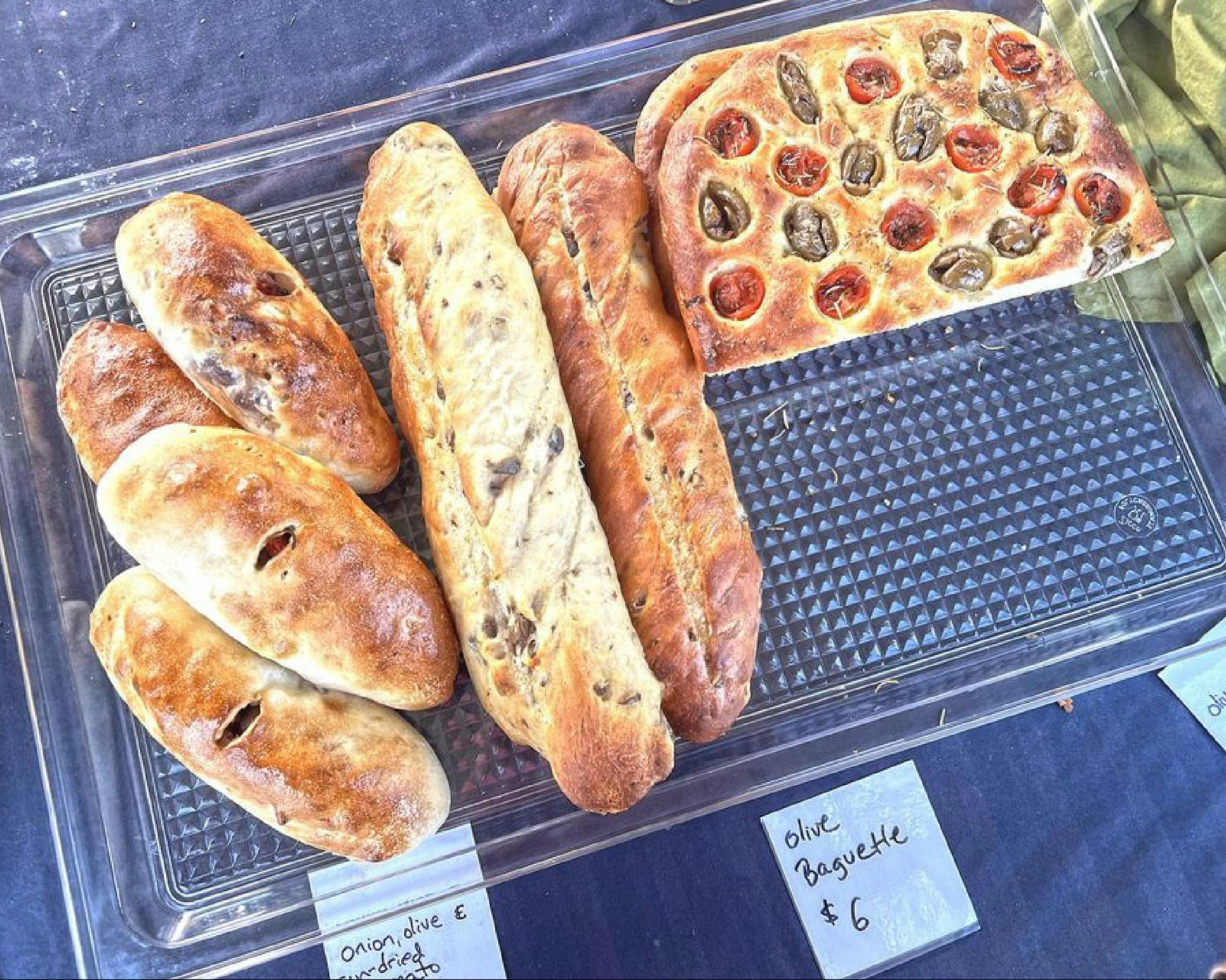 Local Baked Goods at Casino Lions Farmers Market