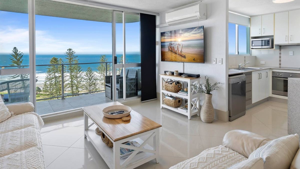 2 Bed Apartment in the Premium Ocean View Superior category with sweeping ocean views