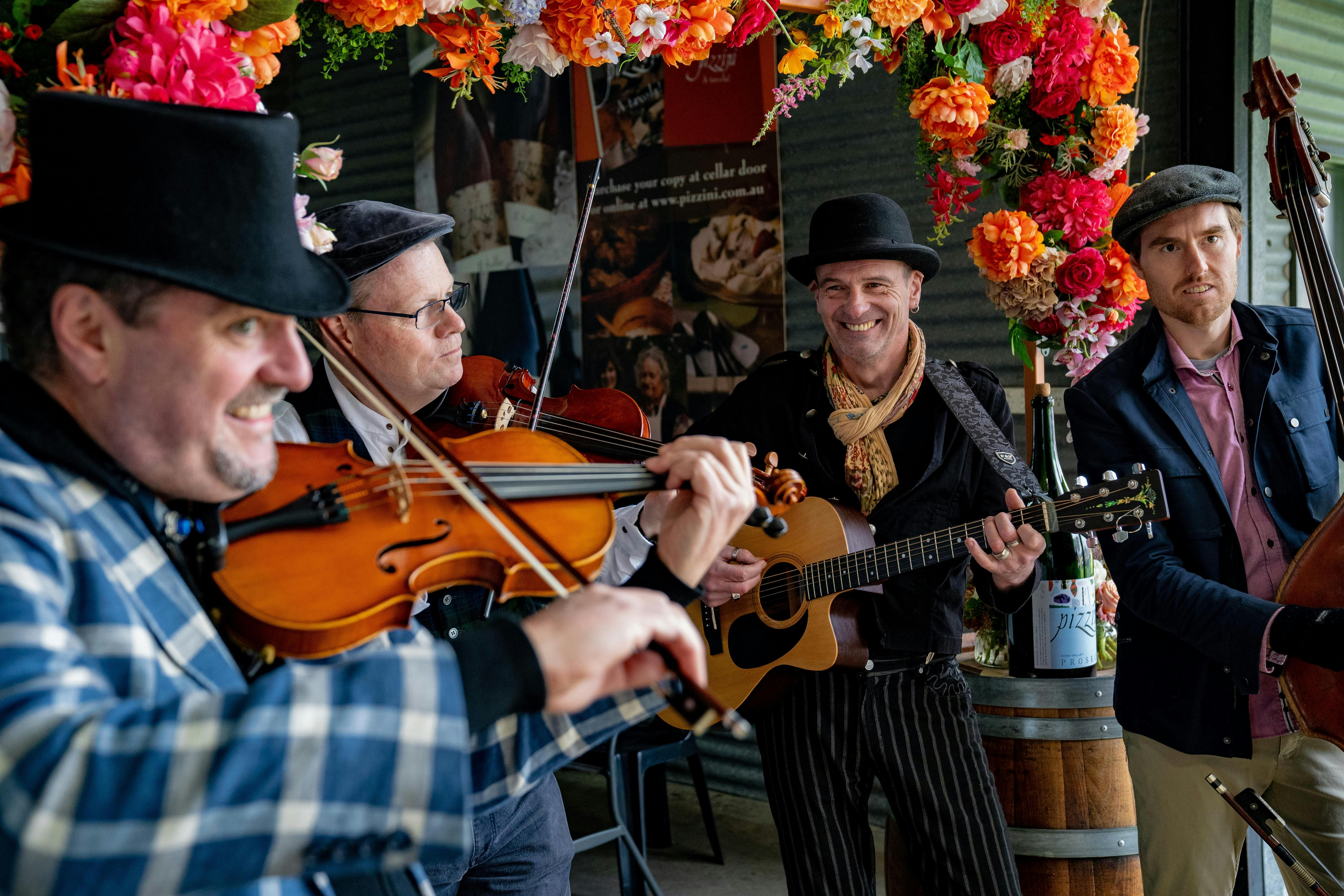 Live music at Pizzini Wines
