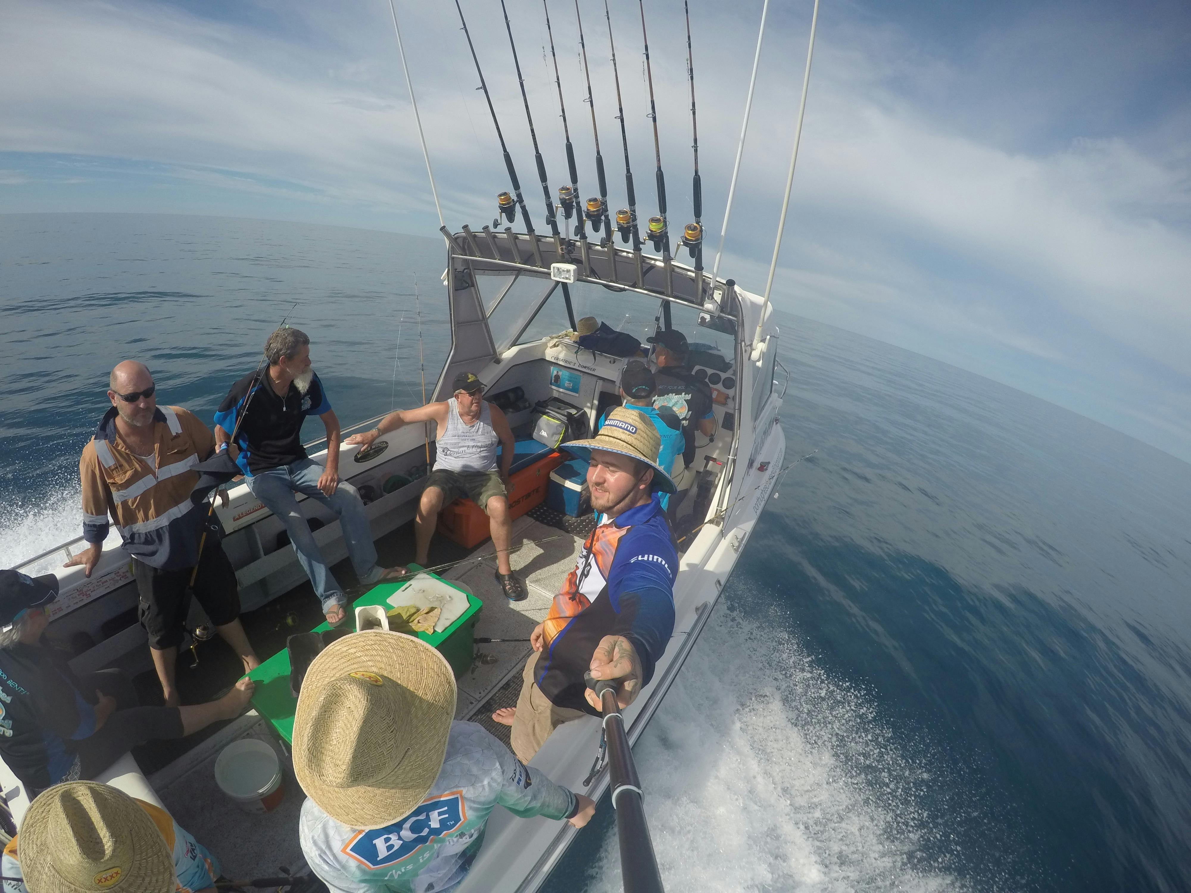Travelling to the fishing grounds