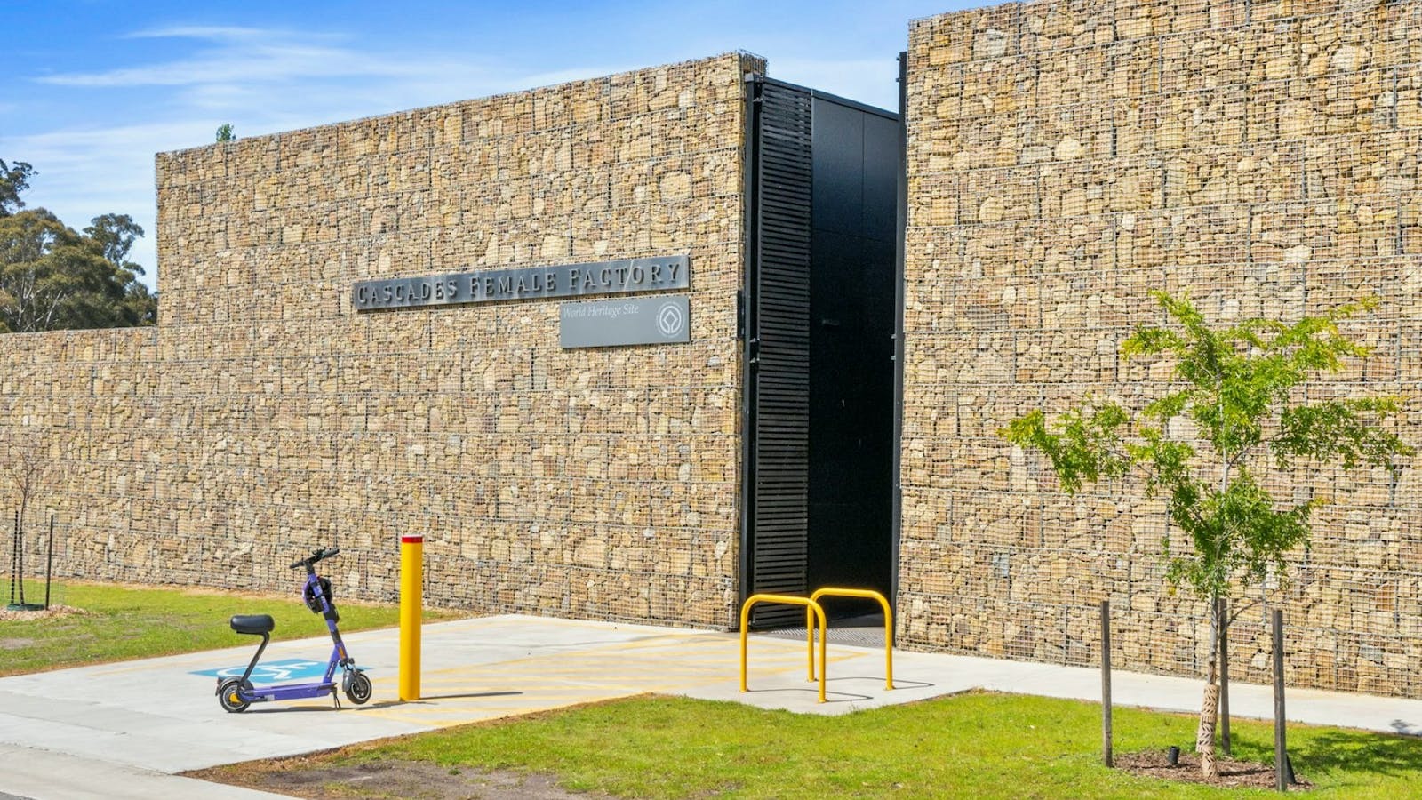 Straight across the road the old female factory.