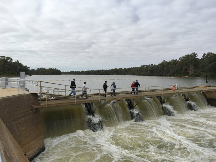 Weir Pools that maannge teh Murray River for lower murray communities