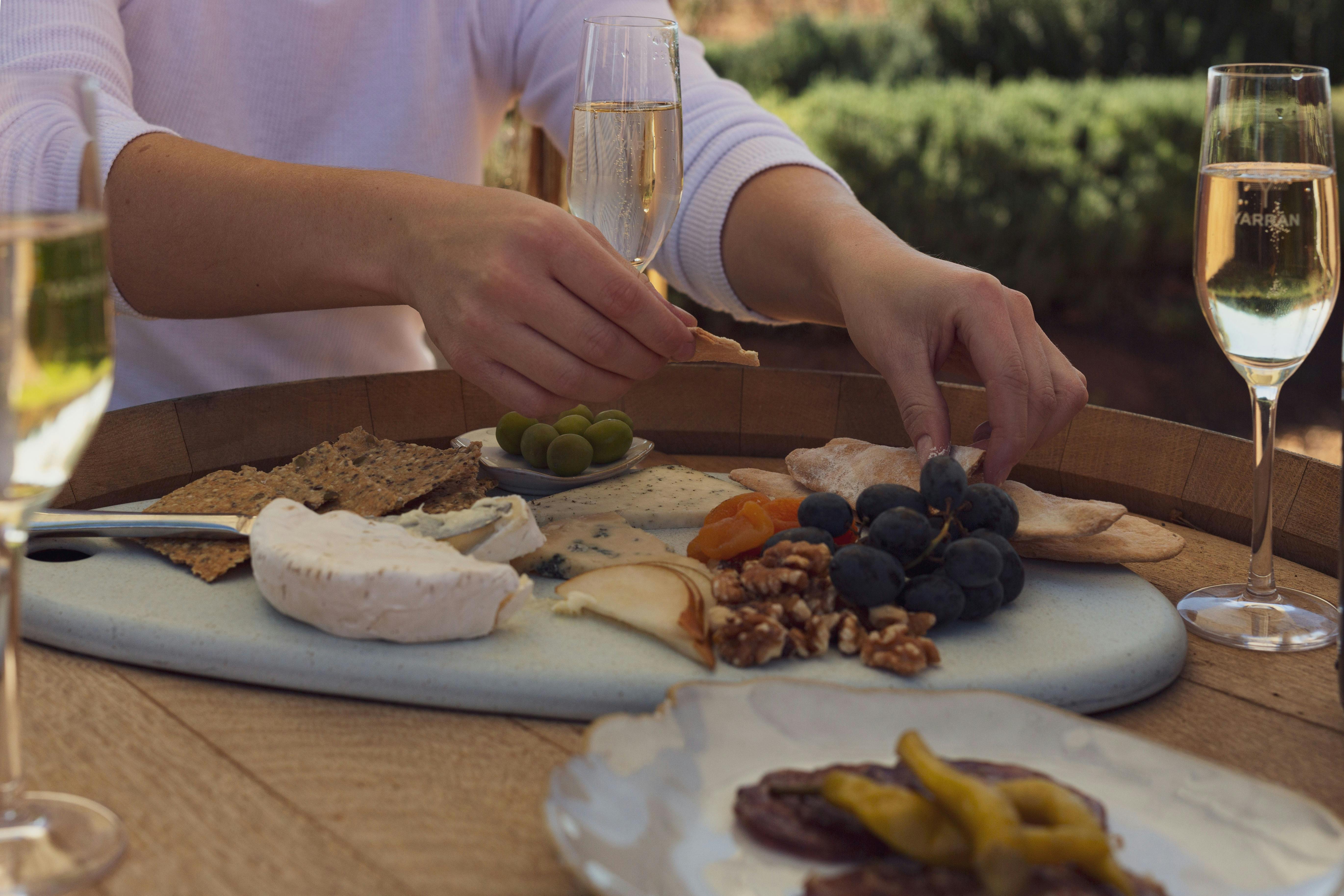 Local produce + wine tastings