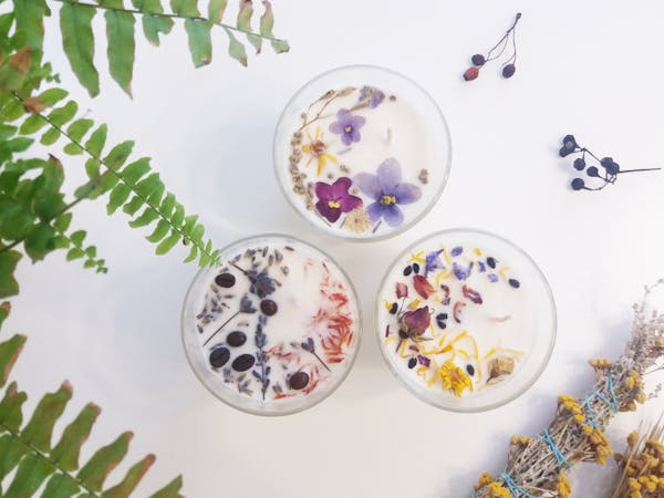 Crystals & Botanicals: Soy Candle Making Class South East Queensland