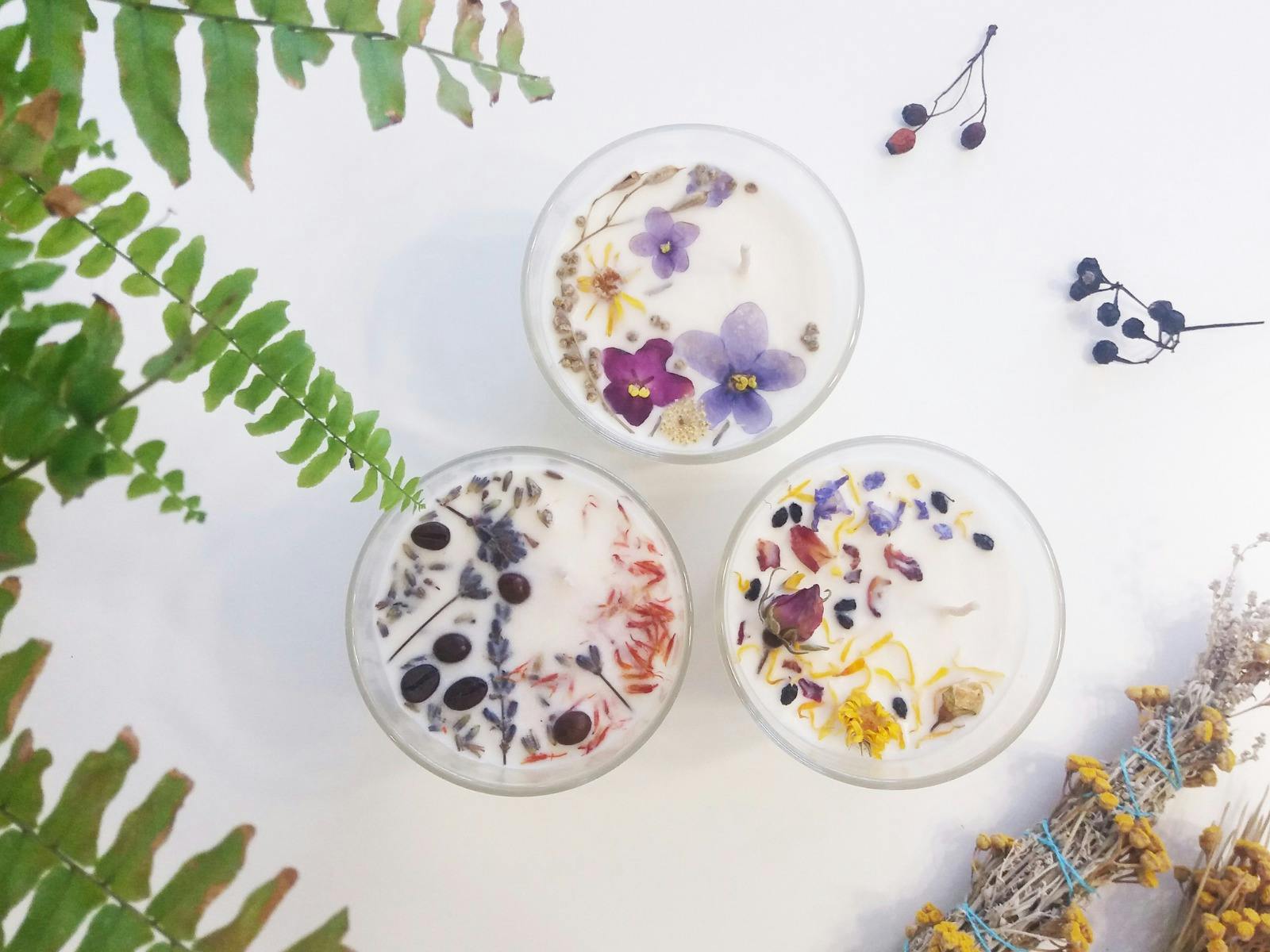Hen's Party in the Gold Coast Hinterland including Crystals & Botanicals: Soy Candle Making Class