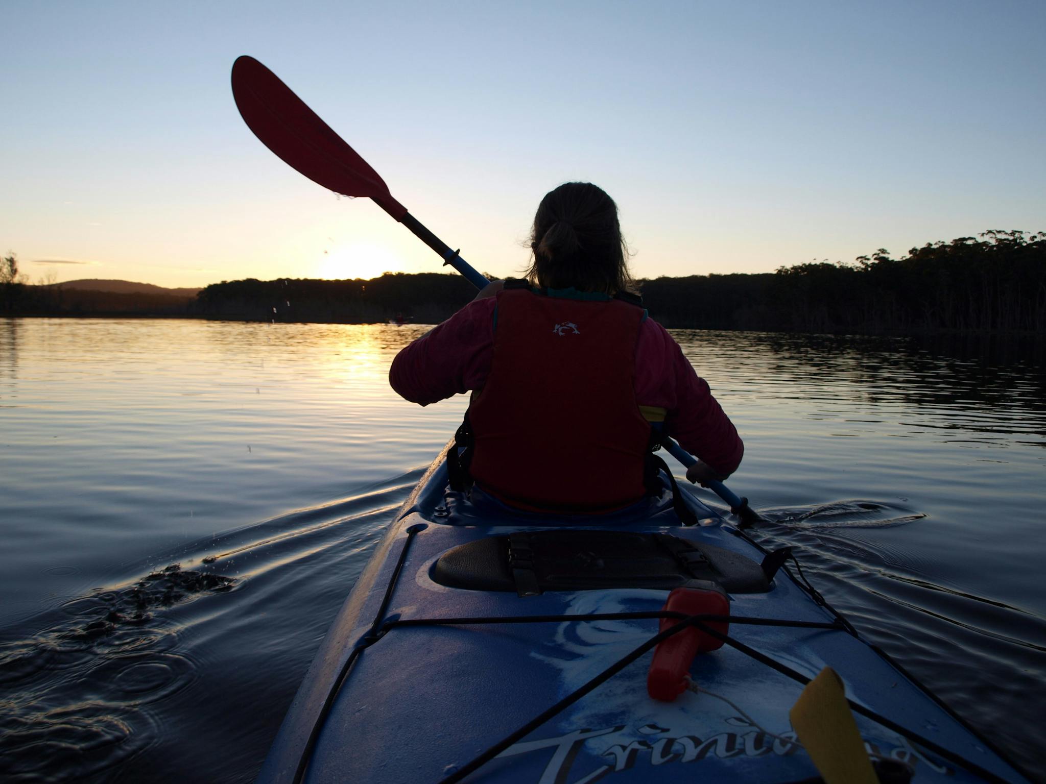 Kayaking, South Durras