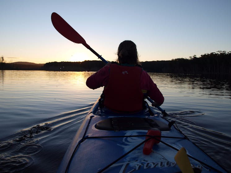 Kayaking, South Durras