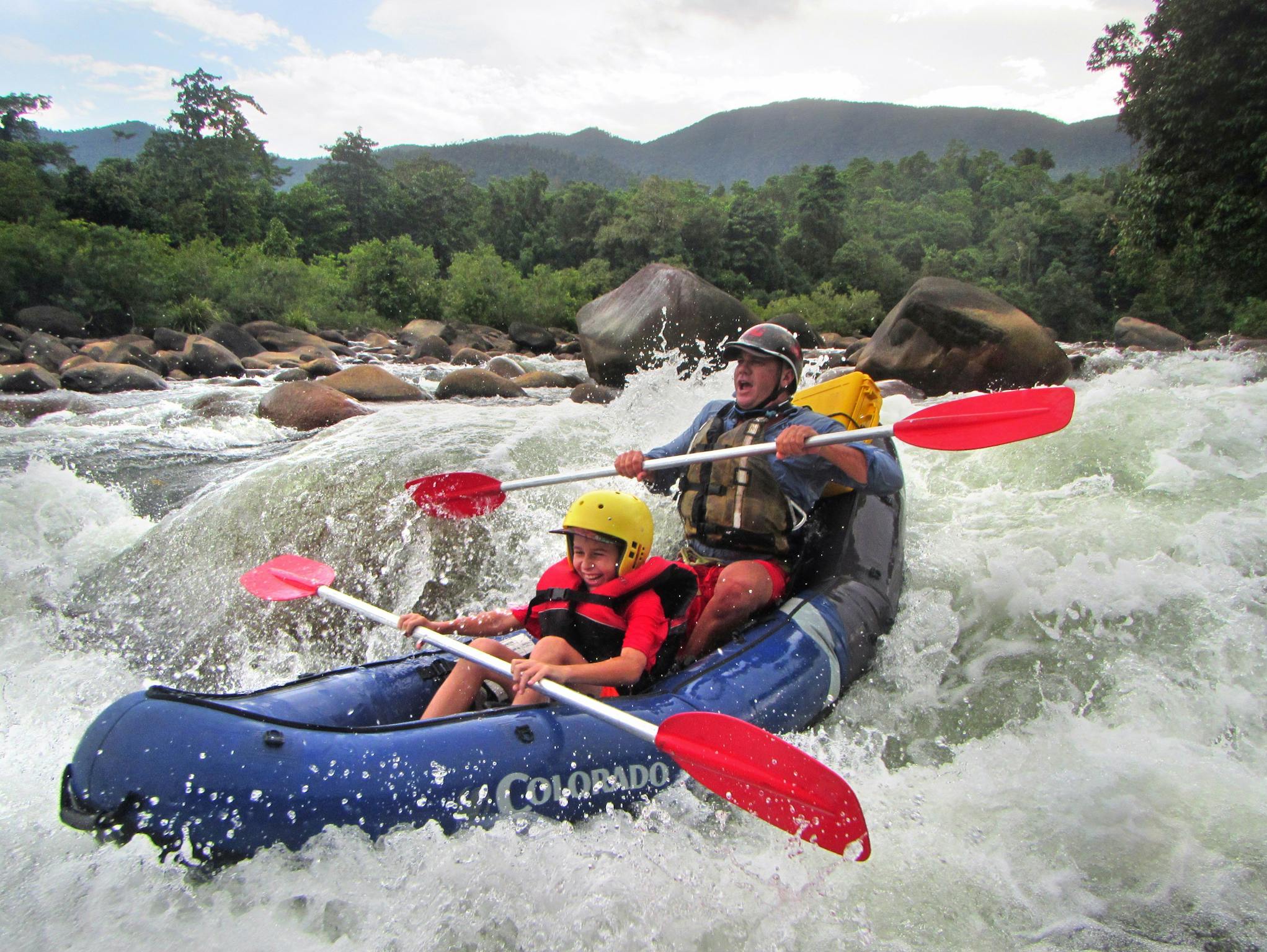 Fun in the rapids