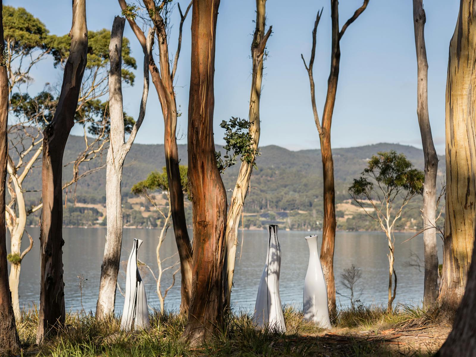sculptures at Tunnel