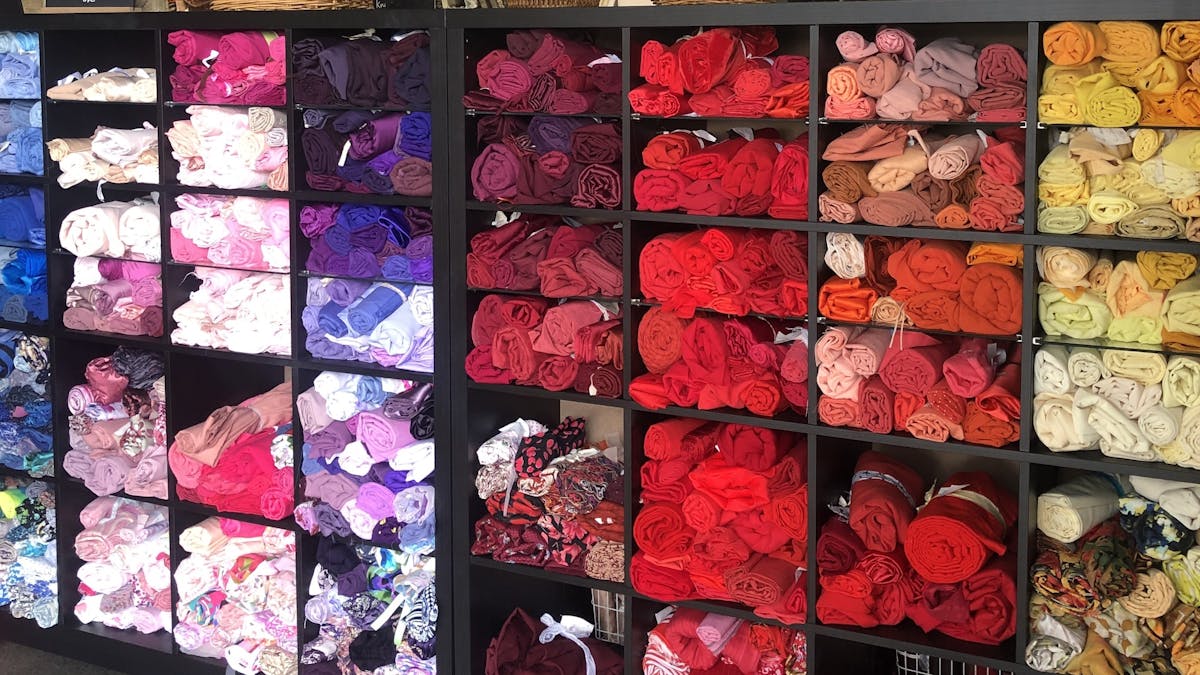 Our fabric shelves