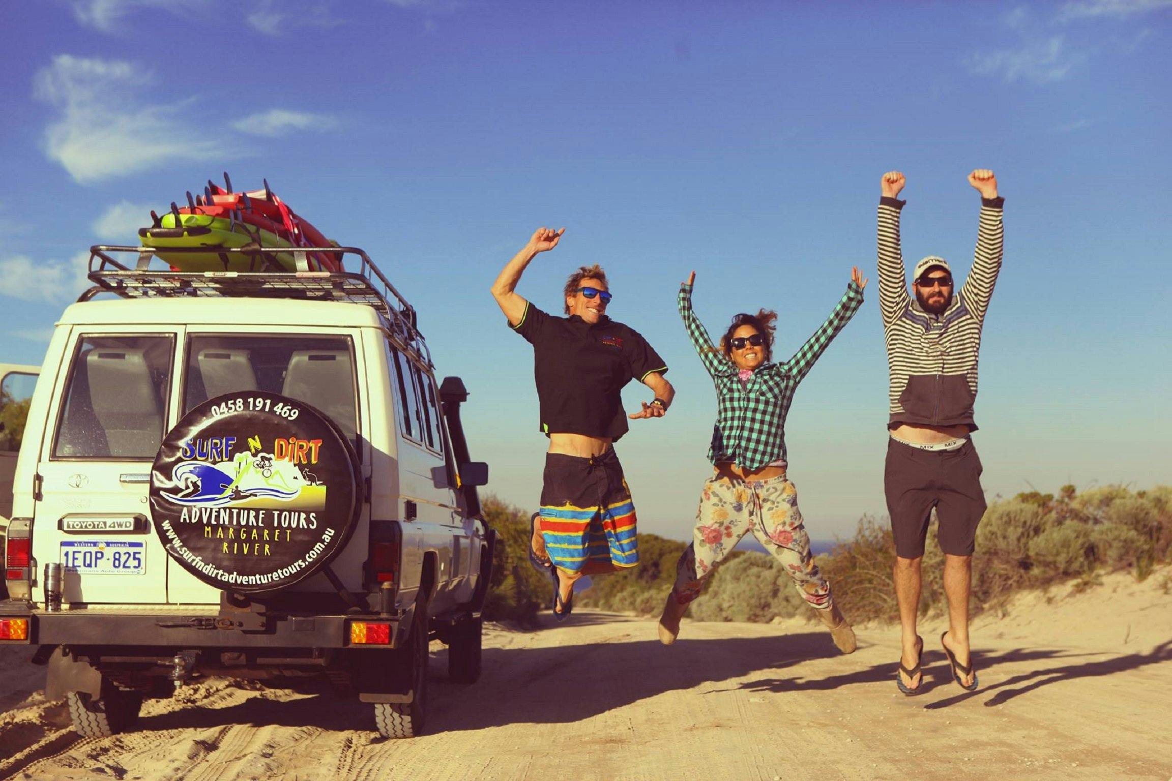 Surf N' Dirt Adventure Tours, Margaret River, Western Australia