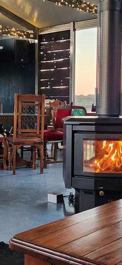 The Pavilion where functions can be held for up to 40 seated guests